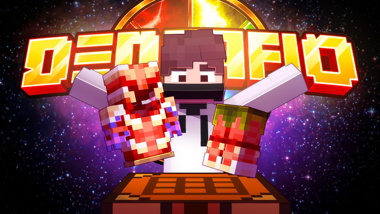 la ARMADURA más DIFÍCIL de CONSEGUIR | DEDsafioMinecraft4💀 Día 13