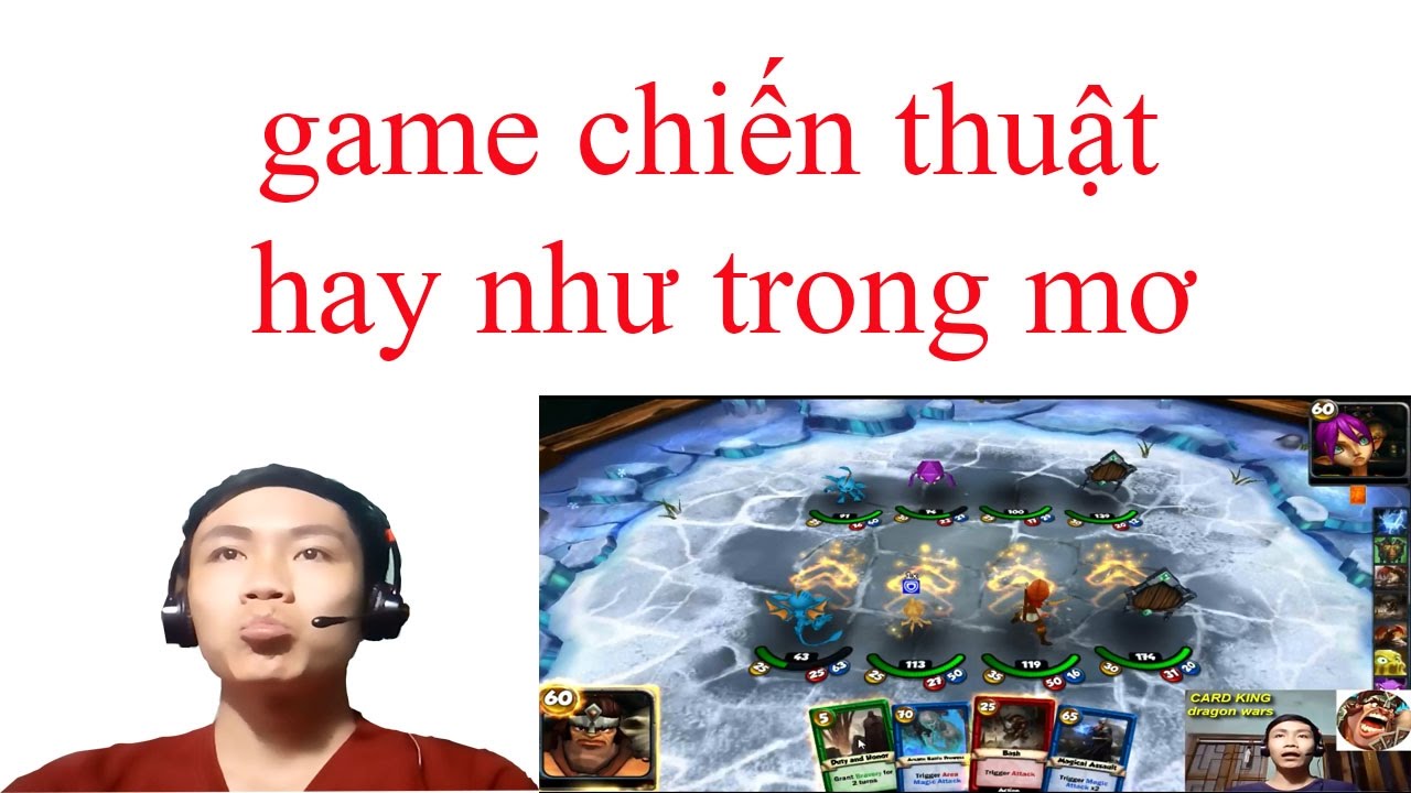 "game" chiến thuật thẻ bài dragon wars 3D hay như mơ (bạn nào chưa biết thi cùng chơi chung nhé)