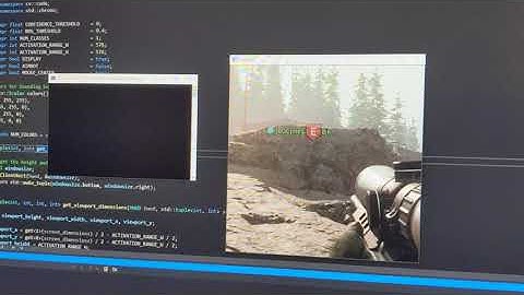 Aim Assist using CUDA, cuDNN, YOLOv4 (Real time object detection) and opencv in C++.