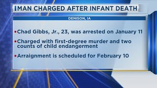 Denison Man Charged after Infant Death