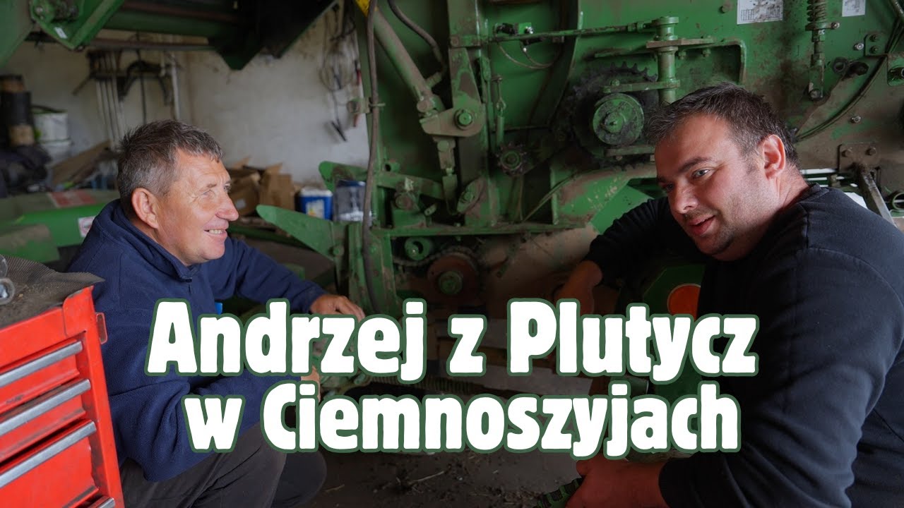 Odwiedził nas Andrzej z Plutycz Co dalej z belarką Justyna i Łukasz Rolnicy z Podlasia SIPMA PS 1211