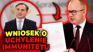 Ważny człowiek Ziobry w opałach! Bodnar pokazał wniosek o uchylenie immunitetu