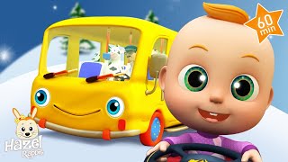 wheels on the bus more kids songs nursery rhymes kids videos