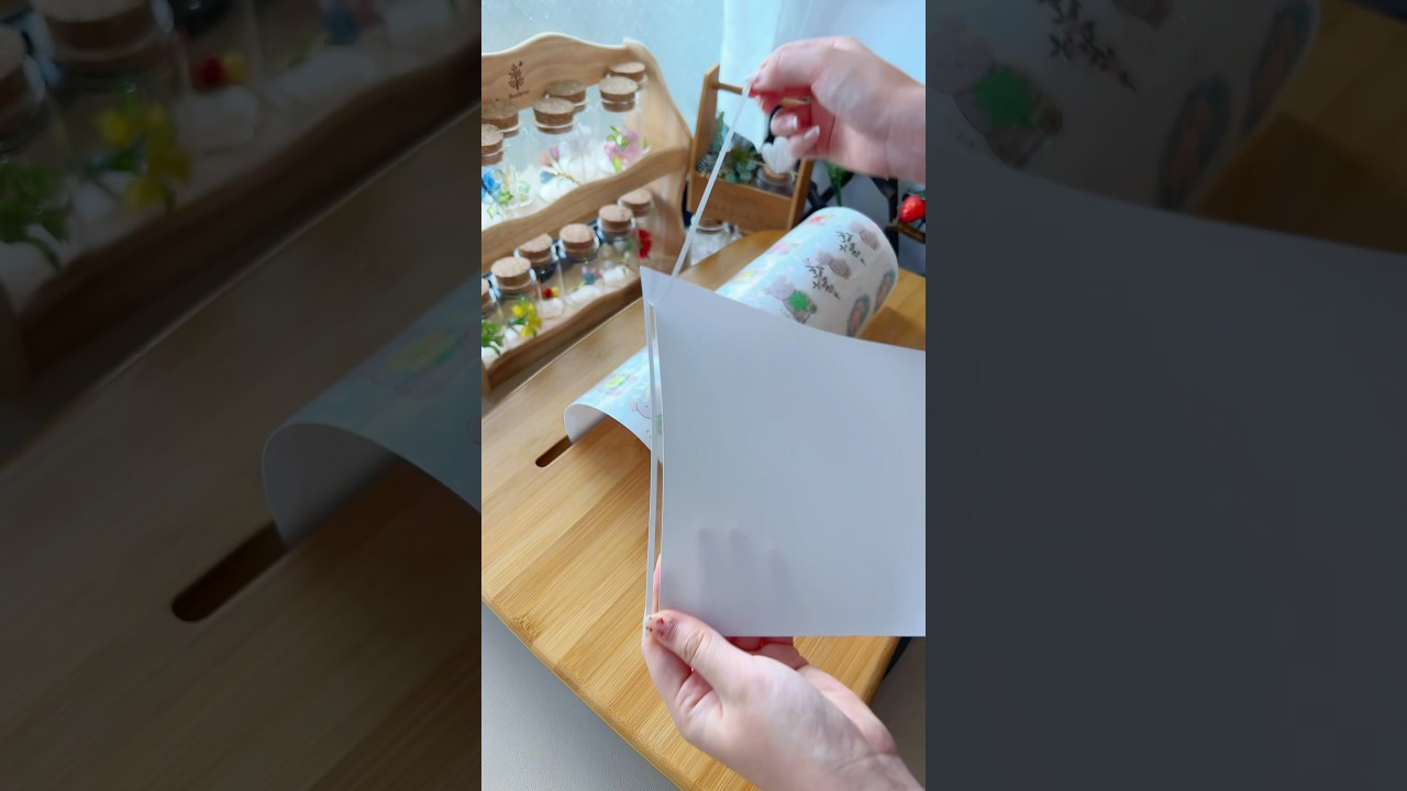 Look at these mini stickers!! Anything miniature is so cute! 