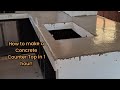 Easy concrete countertops  concrete countertops how to