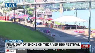 Smoke on the River BBQ Fest at Newport happening on Mother's Day