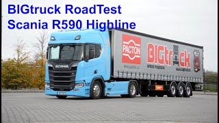 Scania R590 V8 RoadTest
