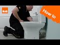 How to install a close-coupled toilet