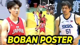 CLOSE GAME! Boban Marjanovic poster dunk, Japan vs Strong Group Pilipinas! screenshot 3