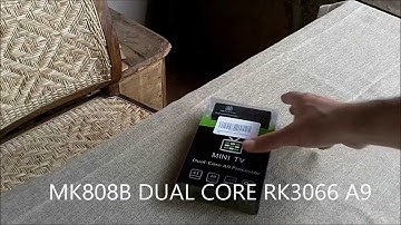 Unboxing MK808B Android Mini PC