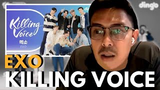 EXO (엑소) - DINGO KILLING VOICE 2023 | SOUND ENGINEER REACTION