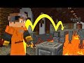 The Minecraft HALLWAY of LAVA Challenge!