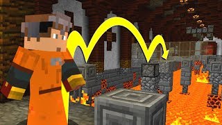 The Minecraft HALLWAY of LAVA Challenge!