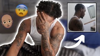 SHAVING MY BOYFRIEND'S HEAD WHILE SLEEPING
