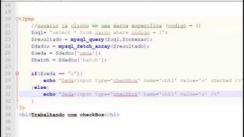 Php populando campos select e checkbox com Informações do banco de dados