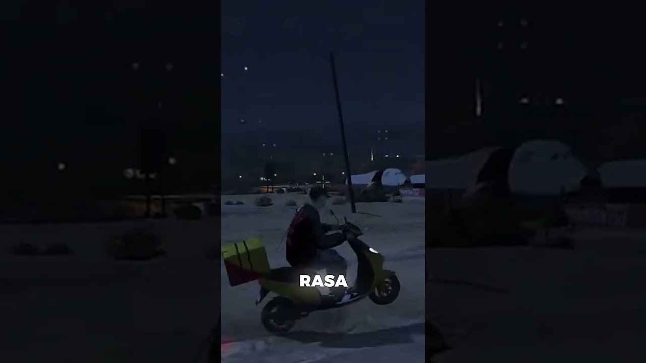 Kurir Pizza ugal-ugalan 