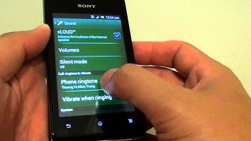 Sony Xperia E: How to Turn Screen Lock Sound On/Off