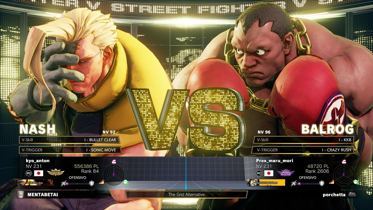 SFV Champion Edition 🔥 kyo_anton (NASH) Vs Pres_maru_mori (BALROG) 🔥 Online Match's 04-05-2023