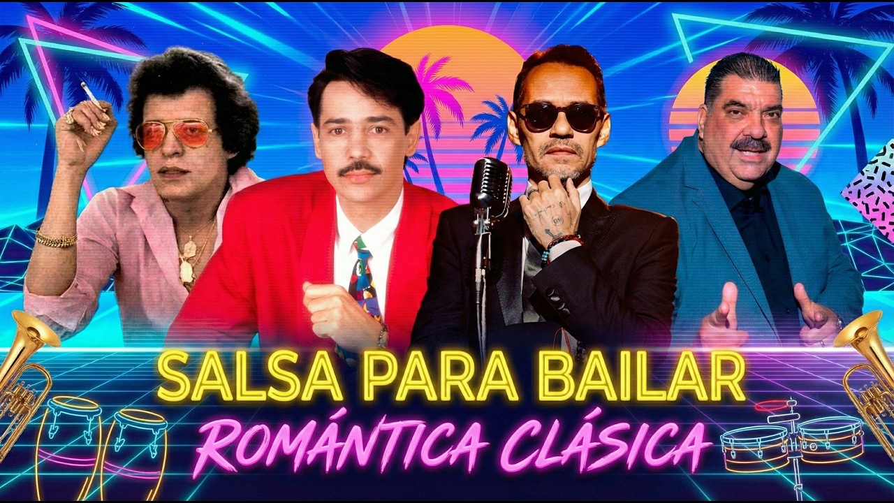 Salsa Para Bailar Romántica Clásica ✨ Marc Anthony, Eddie Santiago, Frankie Ruiz, Maelo Ruiz, Niche