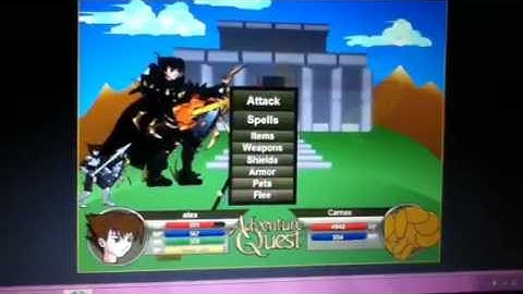 Adventure Quest cheat enemy hp 0