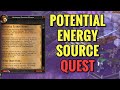 Potential Energy Source Quest (WoW TBC)