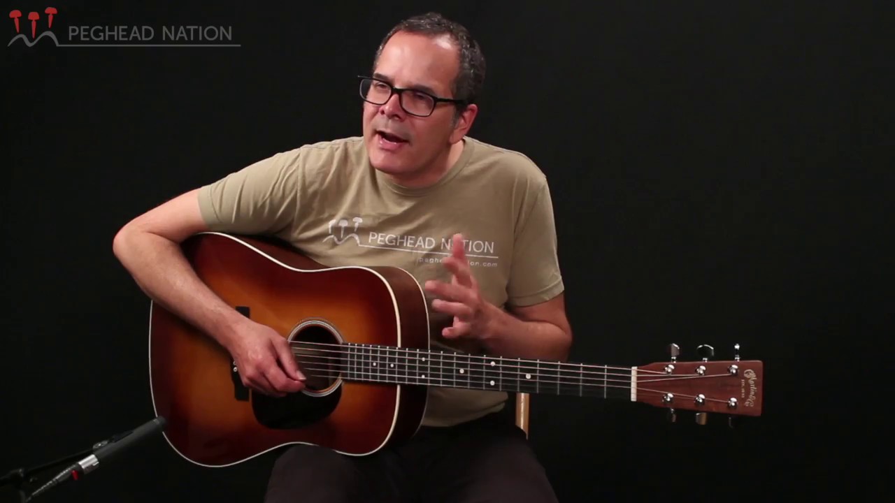 Martin DE Black Walnut Amberburst Demo from Peghead Nation