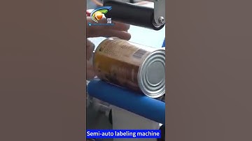 Semi-Automatic Labeling machine| CX1-BYT Semi-automatic labeling machine