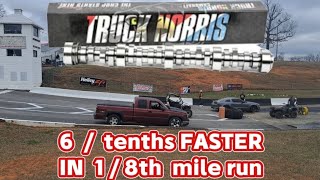 BTR Truck Norris cam 6/tenths faster over stock #silverado #cammed #btrTRUCKNORRIS