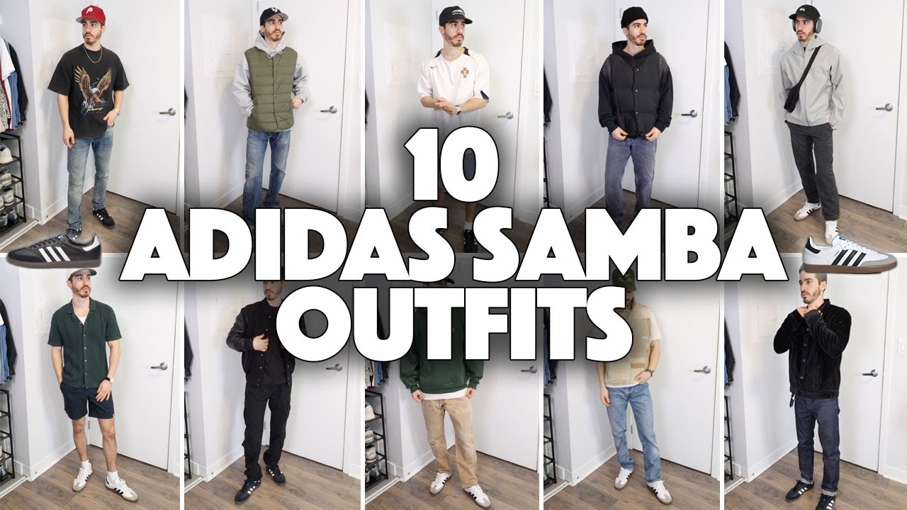 10 Easy Ways to Wear the Adidas Samba (Outfit Ideas) - YouTube