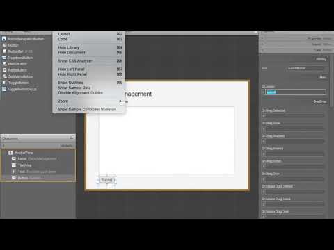 Link Java FX Scene Builder to Java code