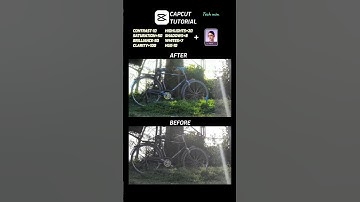 Capcut cinematic colour grading tutorial/ after and before effects #shorts #tutorial