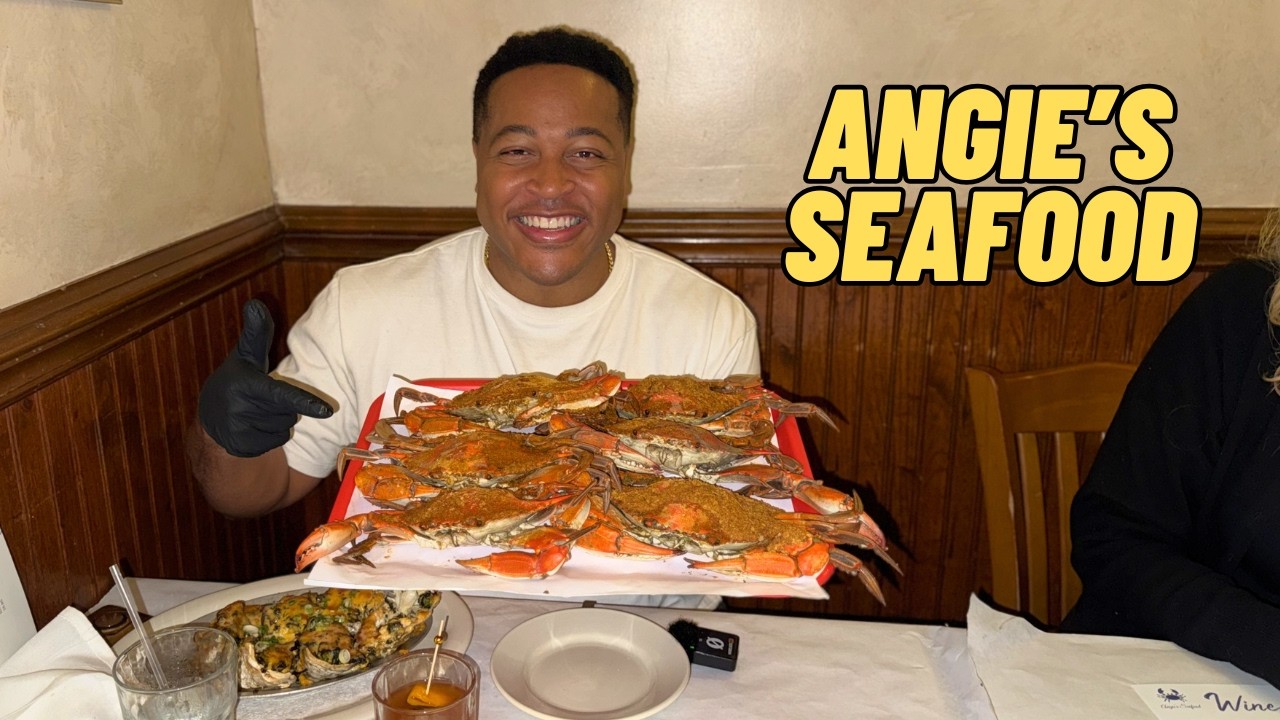 Baltimore Food Tour Pt. 1 | Is Angie's Seafood Really Worth the Hype?