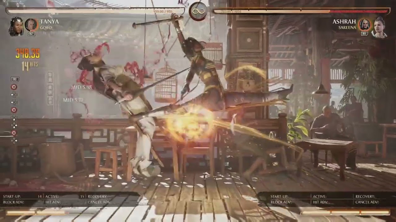 Random Combos Pt. 1 (Tanya, Ashrah, Mileena, Li Mei) [Mortal Kombat 1]