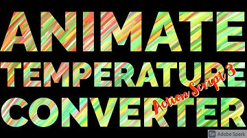 [Animate #2] Konversi Suhu di Adobe Animate dengan Action Script 3