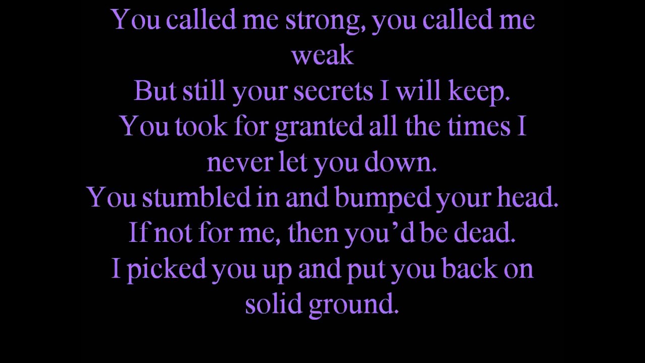 Kryptonite Lyrics YouTube