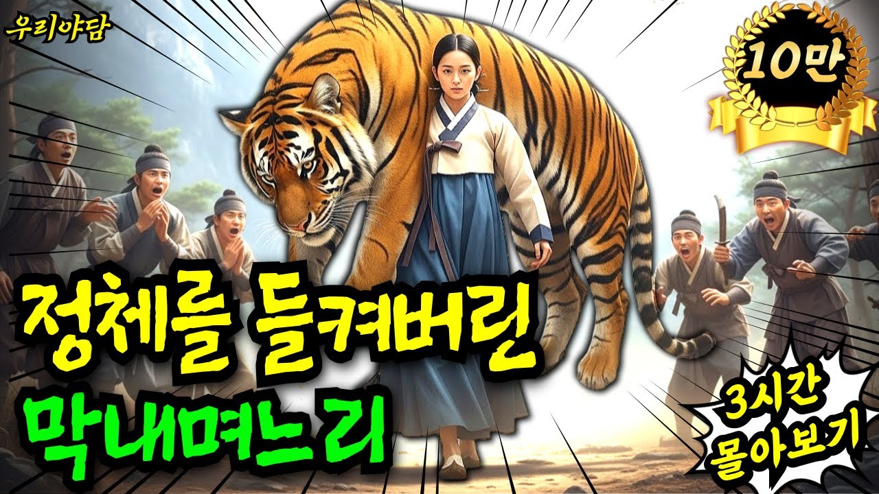 팔자 사납다며 힘을 숨겨왔던 막내며느리! 결국 모든게 들통나는데! 3시간 몰아보기! |야담 민담 전설 설화 옛날이야기 오디오북 수면동화|