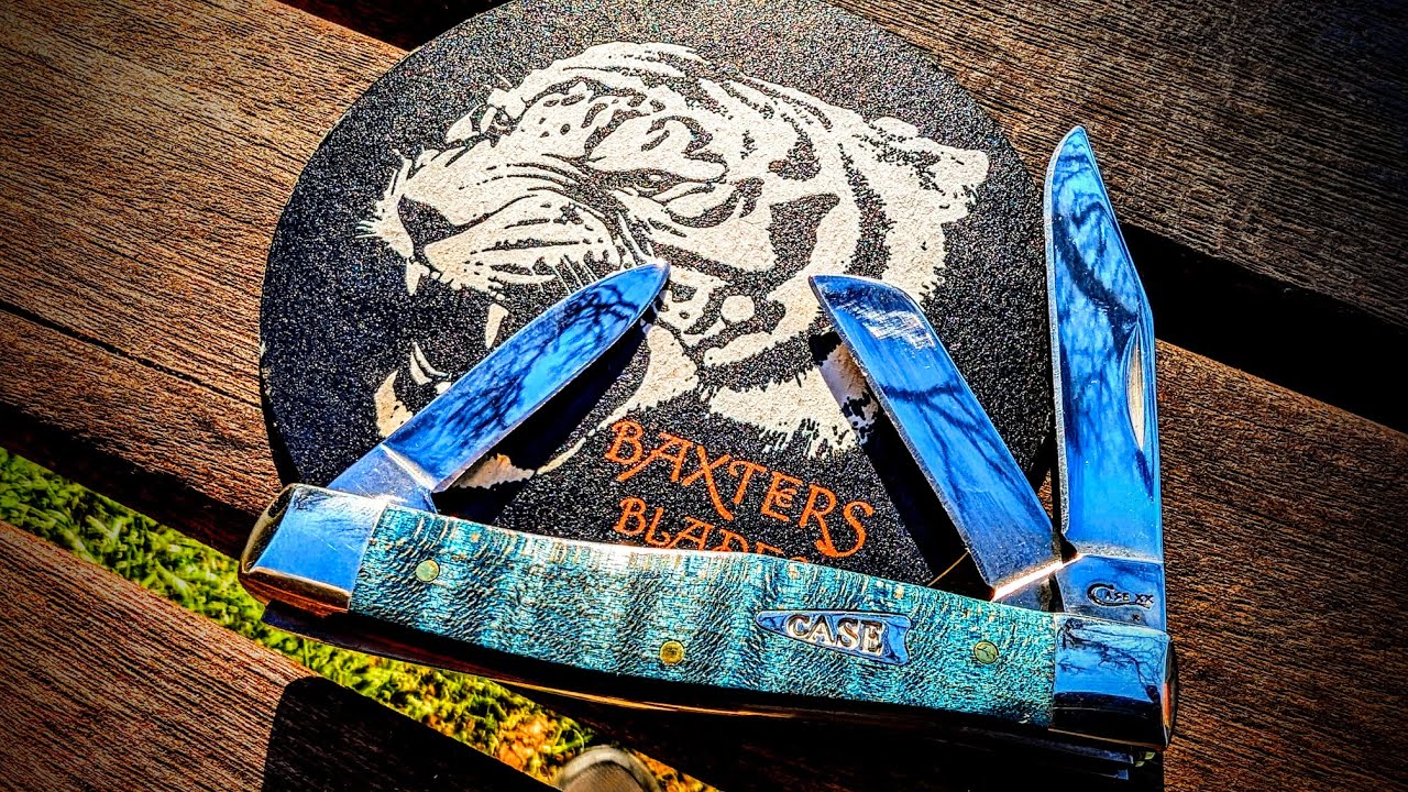 NOS 2019 Case Turquoise Curly Maple 032 Stockman Unboxing 