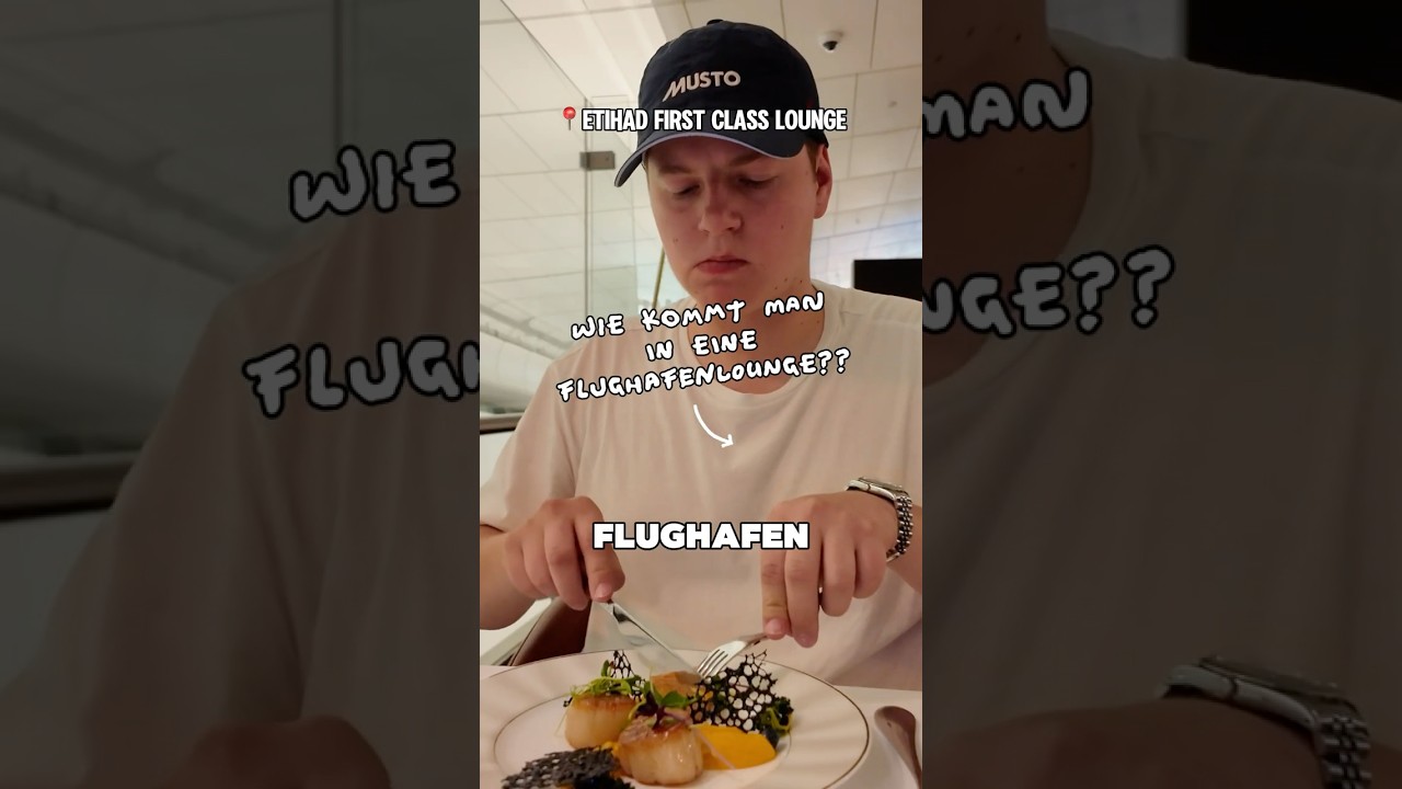 Wie kommt man in eine Flughafen Lounge? 🤔✈️