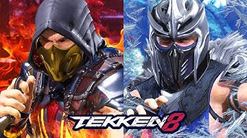 TEKKEN 8 - "SCORPION -VS- SUB-ZERO" Mods are BetteR Than MK1 !