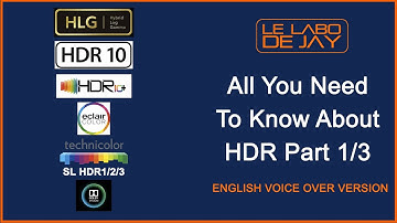 🎞️ HDR video: how does it work? - (part 1/3)