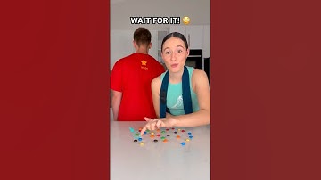 POISONOUS M&M GAME (FAIL)... 😳😱 #shorts