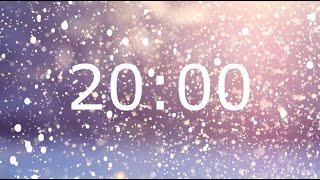 20 Minute Winter Timer with Relaxing Music and Alarm Profile