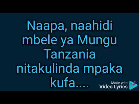 TANZANIA NITAKUNDA MPAKA KUFAA Original