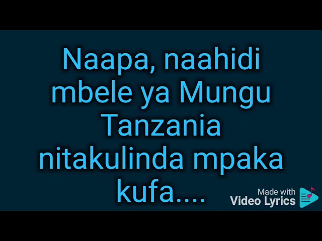 TANZANIA NITAKUNDA MPAKA KUFAA Original class=