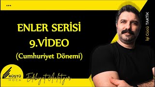 Enler Seri̇si̇ Son Vi̇deo Cumhuriyet Dönemi Rüştü Hoca