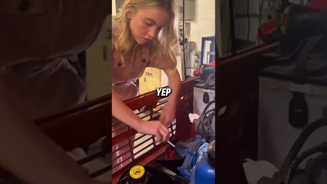 Sydney Sweeney Fixes Cars?! Not What You Think…