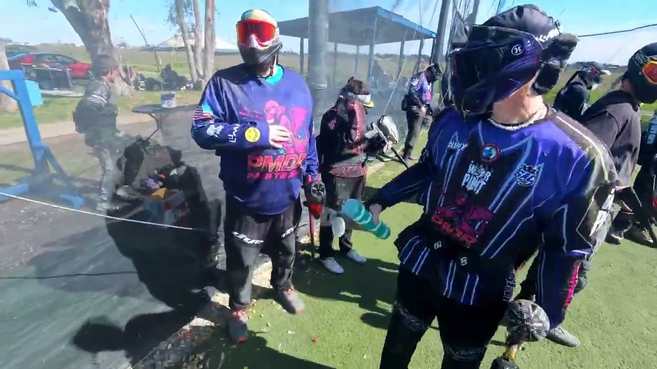 Practicing on the new @planeteclipsetv layout @capitaledgepaintballpark 