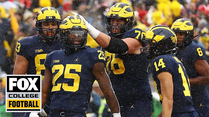Hassan Haskins rushes for five TD's as Michigan be...