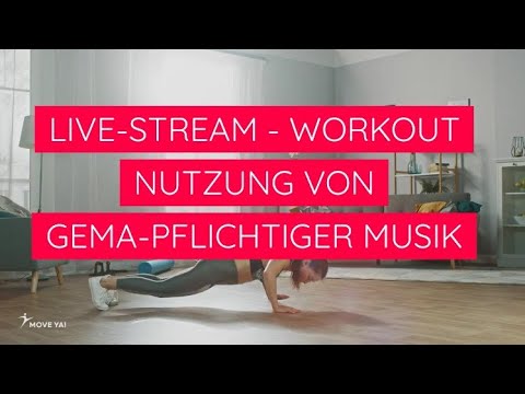 LIVE-Stream Unterricht mit GEMA-pflichtiger Musik - Lizenzinfos