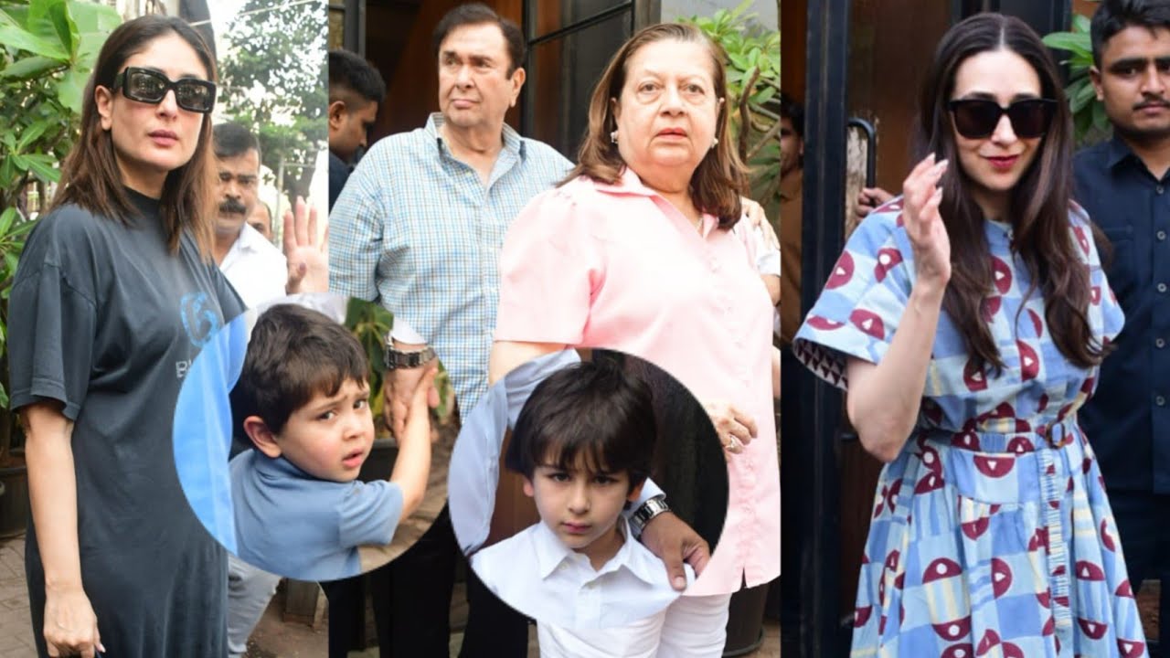 Kareena Kapoor, Karishma Kapoor with Mom Babita Ji Spotted in Bandra 😍💖📸